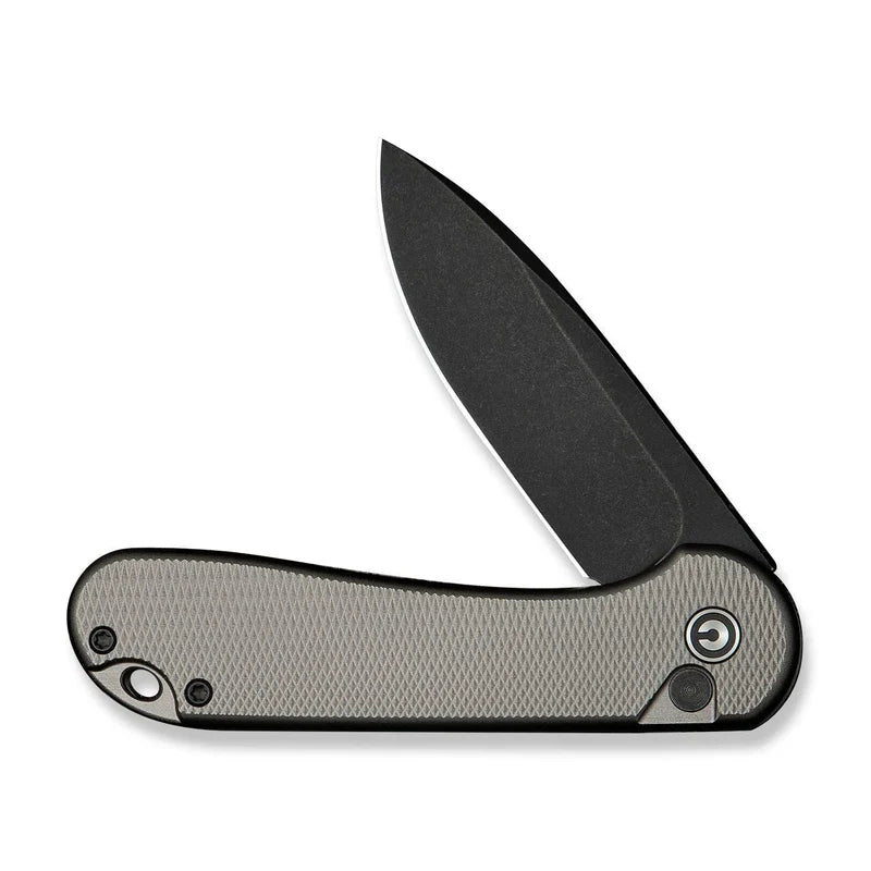 We Knife Co Ltd Elementum II 2.96" Nitro-V Aluminum Gray C18062PD-1