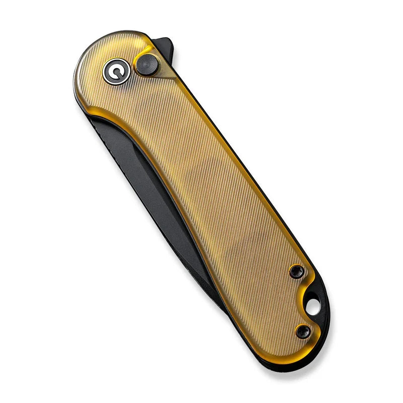 We Knife Co Ltd  Elementum II 2.96" Nitro-V Bead Blasted Black C18062P-8