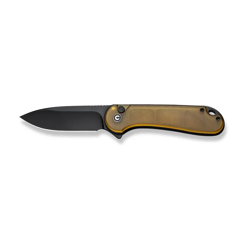 We Knife Co Ltd  Elementum II 2.96" Nitro-V Bead Blasted Black C18062P-8