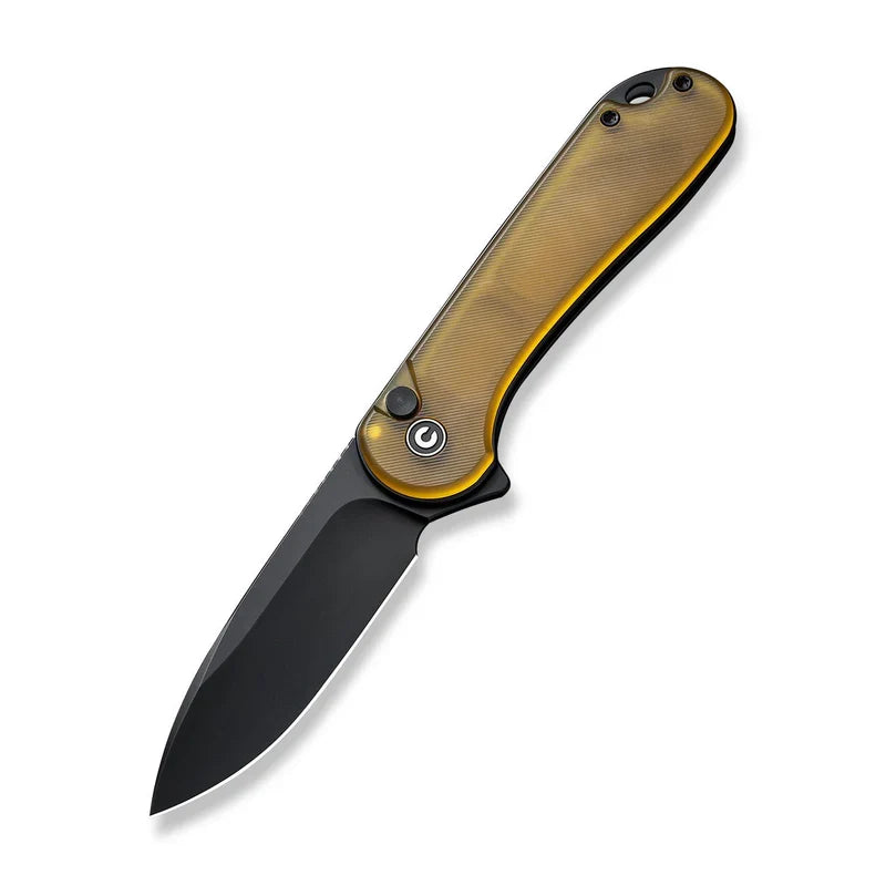 We Knife Co Ltd  Elementum II 2.96" Nitro-V Bead Blasted Black C18062P-8