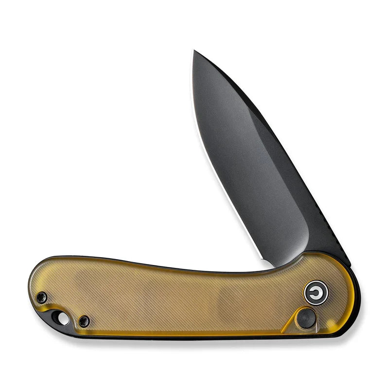 We Knife Co Ltd  Elementum II 2.96" Nitro-V Bead Blasted Black C18062P-8