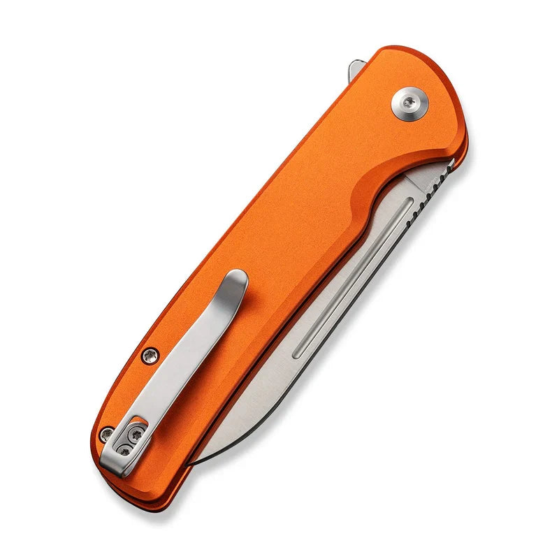We Knife Co Ltd Chevalier II 3.47" 14C28N Aluminum Orange C20022B-2