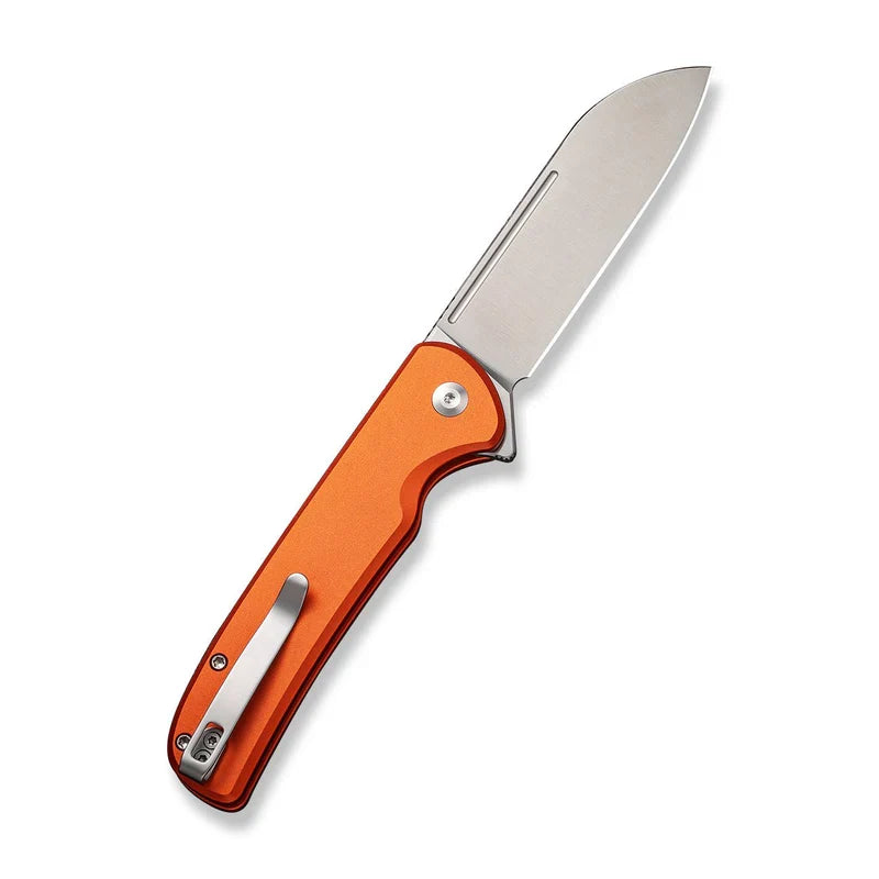 We Knife Co Ltd Chevalier II 3.47" 14C28N Aluminum Orange C20022B-2