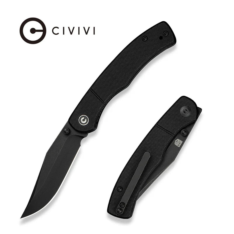 We Knife Co Ltd Clingman 2.99" Nitro-V Black G10 C23065-1