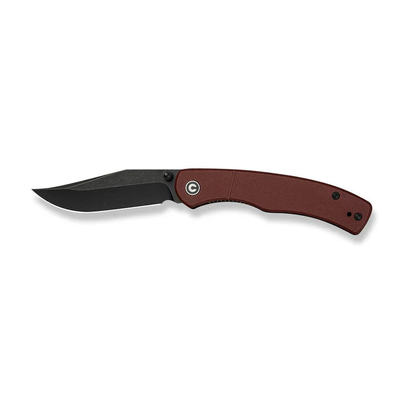 We Knife Co Ltd Clingman 2.99" Nitro-V Burgundy G10 C23065-2