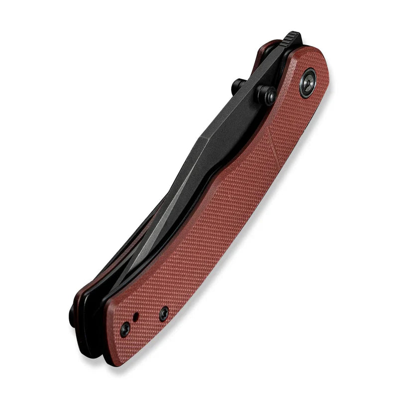 We Knife Co Ltd Clingman 2.99" Nitro-V Burgundy G10 C23065-2