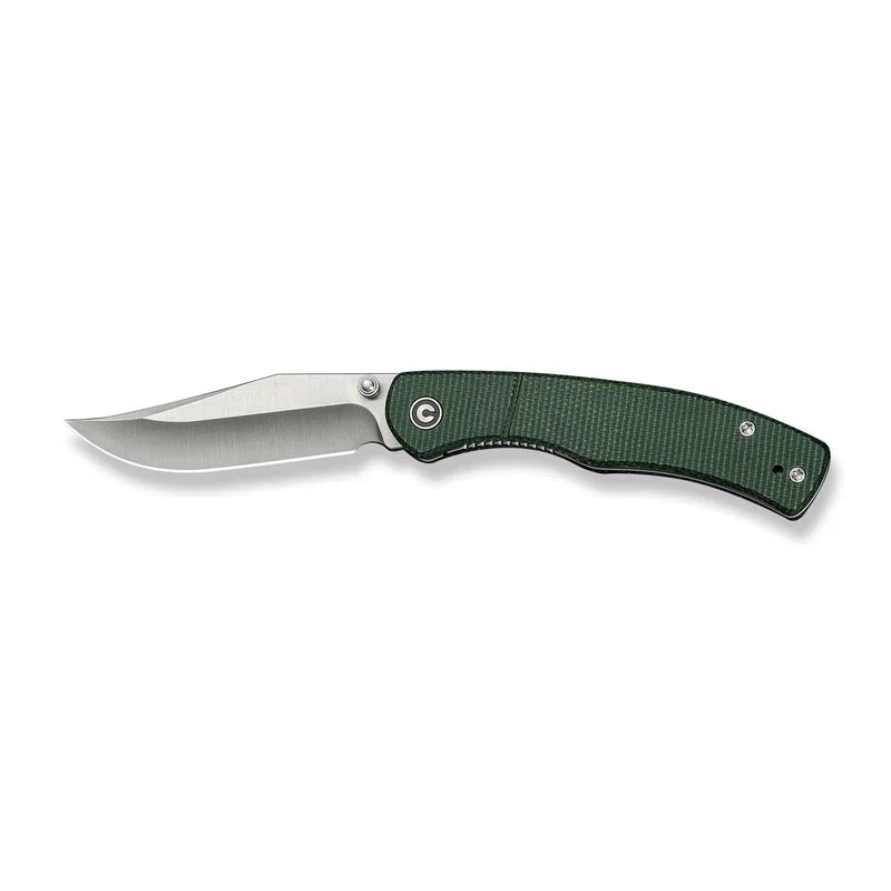 We Knife Co Ltd Clingman 2.99" Nitro-V Green Canvas Micarta C23065-4