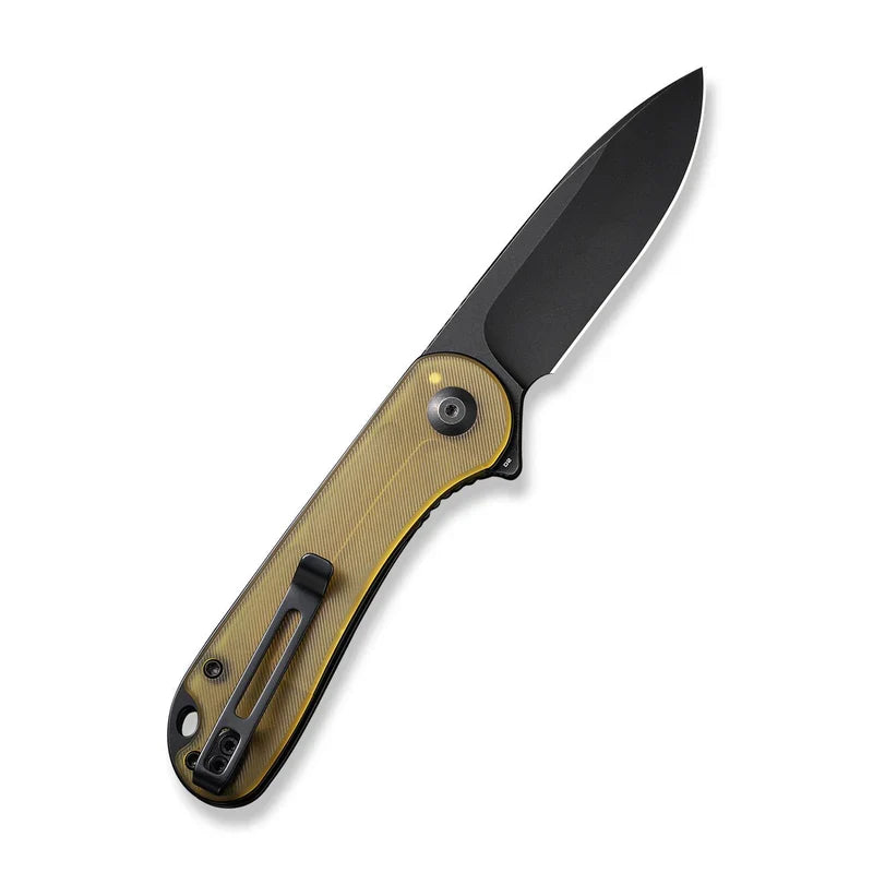 We Knife Co Ltd Elementum 2.96" D2 Bead Blasted Black C907A-5