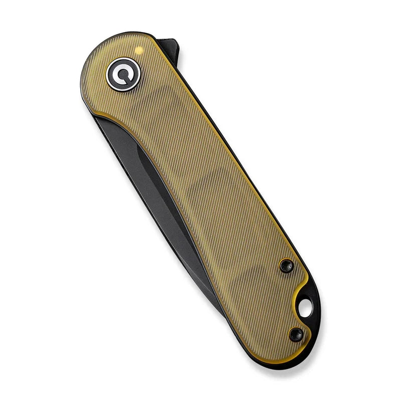 We Knife Co Ltd Elementum 2.96" D2 Bead Blasted Black C907A-5