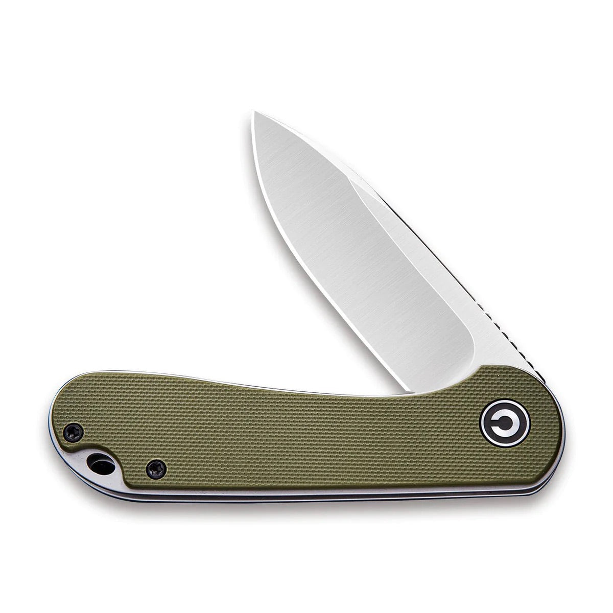 Civivi Elementum EDC Folding Knife 2.96in D2 Steel Green G10 Handles (C907E)