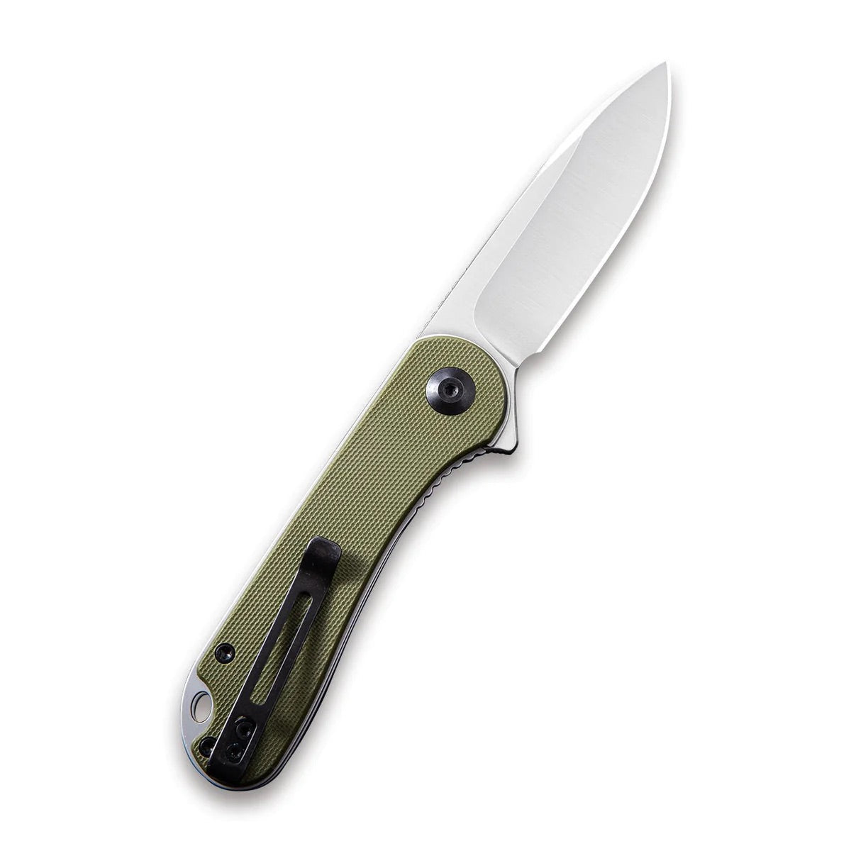 Civivi Elementum EDC Folding Knife 2.96in D2 Steel Green G10 Handles (C907E)