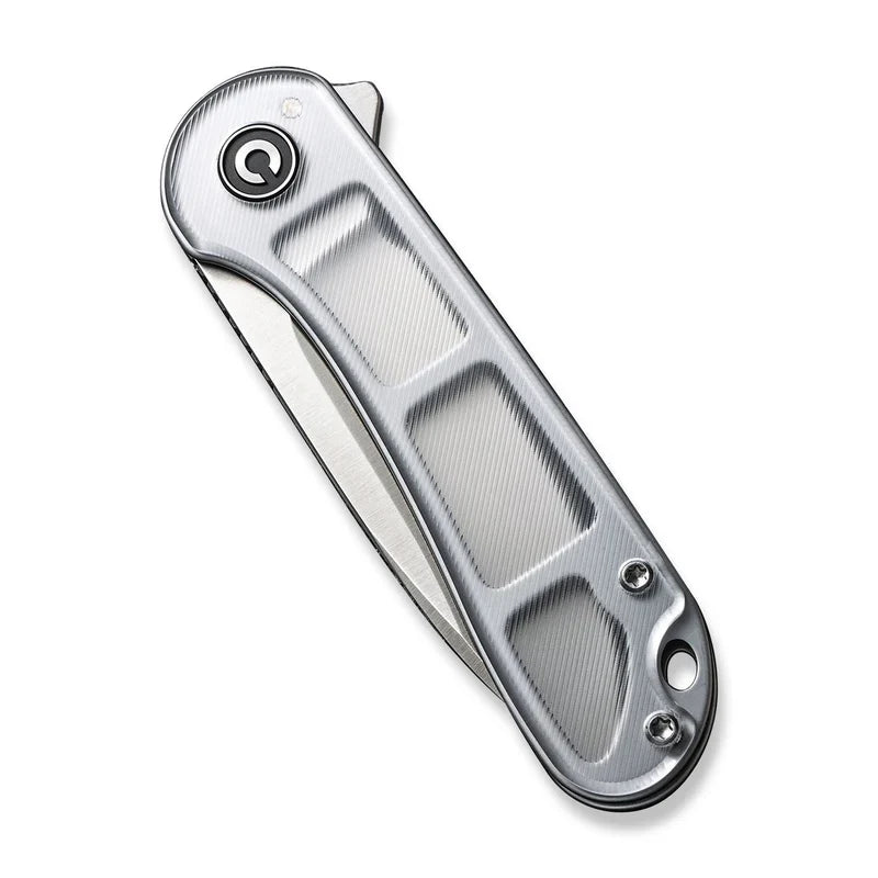We Knife Co Ltd Elementum 2.96" D2 Lexan Stainless Steel Gray C907A-7