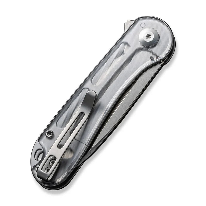 We Knife Co Ltd Elementum 2.96" D2 Lexan Stainless Steel Gray C907A-7