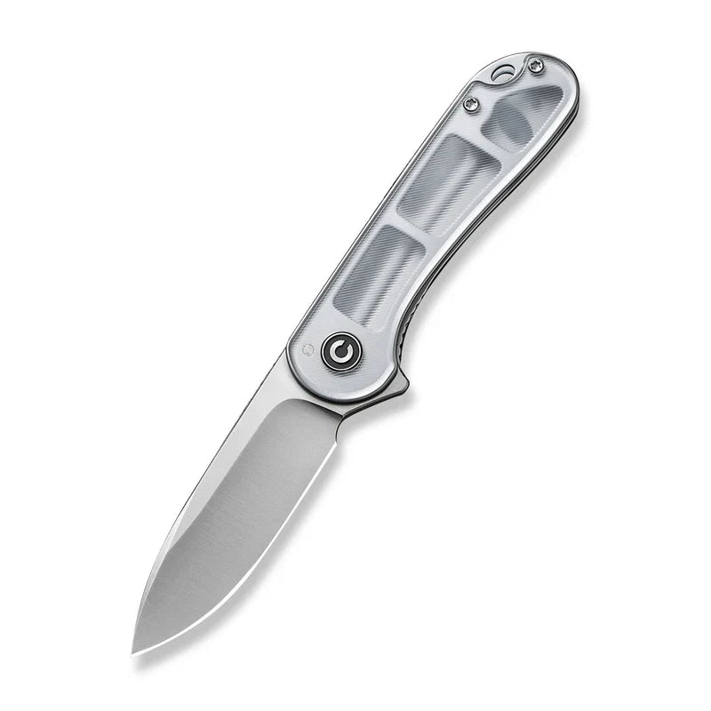 We Knife Co Ltd Elementum 2.96" D2 Lexan Stainless Steel Gray C907A-7