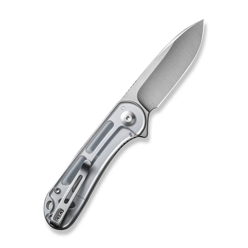 We Knife Co Ltd Elementum 2.96" D2 Lexan Stainless Steel Gray C907A-7