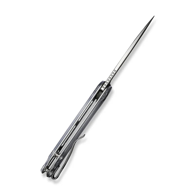 We Knife Co Ltd Elementum 2.96" D2 Lexan Stainless Steel Gray C907A-7