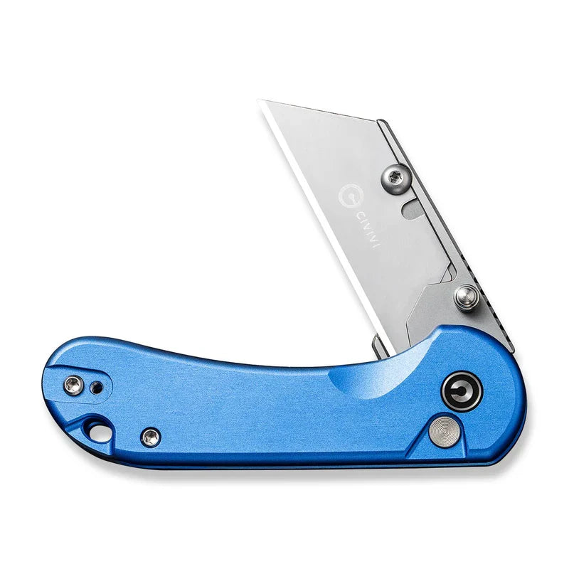 We Knife Co Ltd Elementum Utility 2.26" 6Cr13 Aluminum Blue C23039B-2