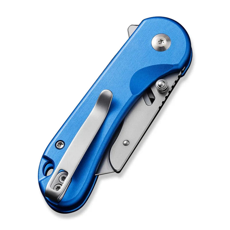 We Knife Co Ltd Elementum Utility 2.26" 6Cr13 Aluminum Blue C23039B-2