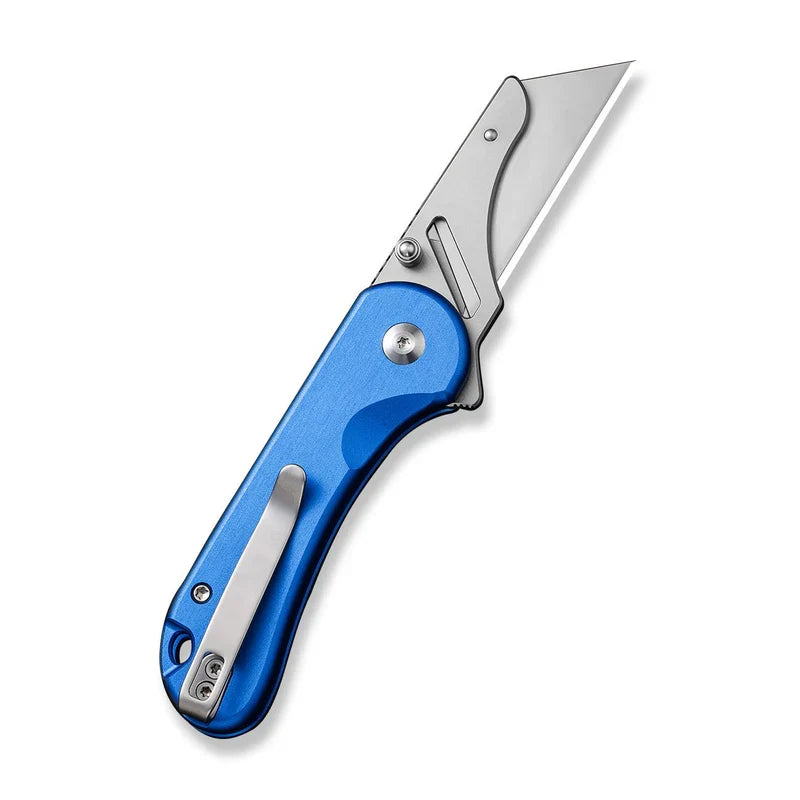 We Knife Co Ltd Elementum Utility 2.26" 6Cr13 Aluminum Blue C23039B-2