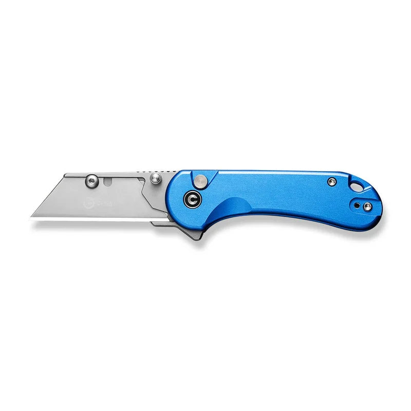 We Knife Co Ltd Elementum Utility 2.26" 6Cr13 Aluminum Blue C23039B-2