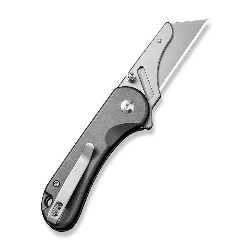 We Knife Co Ltd Elementum Utility 2.26" 6Cr13 Aluminum Gray C23039B-4