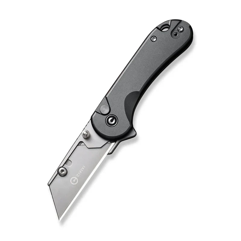 We Knife Co Ltd Elementum Utility 2.26" 6Cr13 Aluminum Gray C23039B-4
