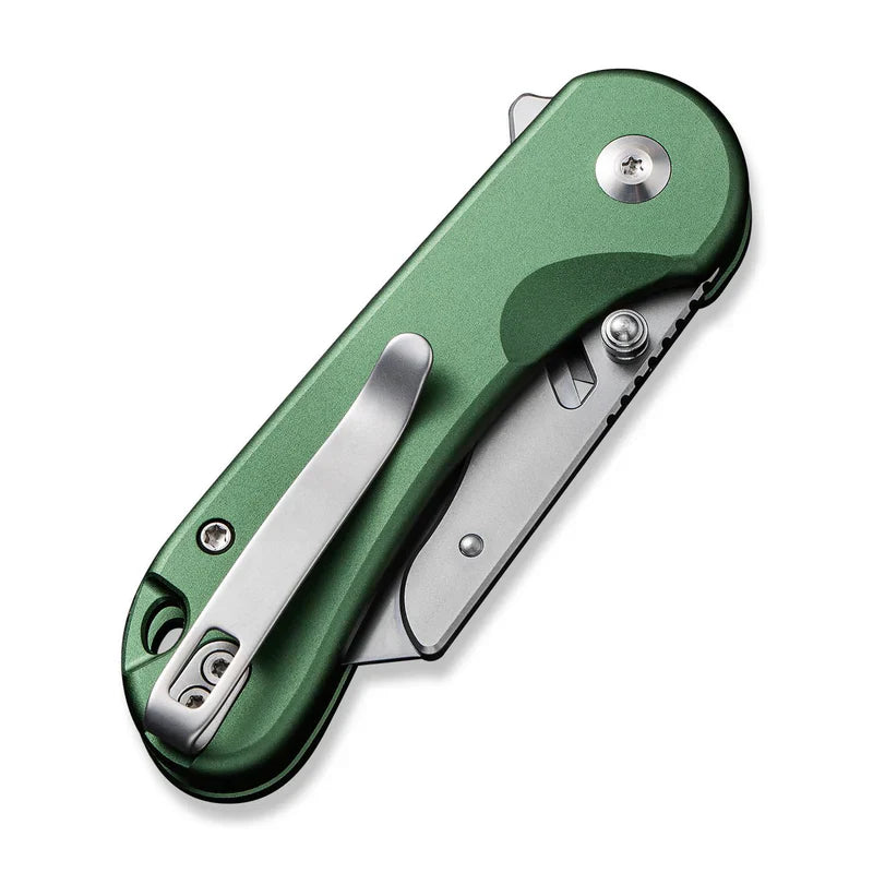 We Knife Co Ltd Elementum Utility 2.26" 6Cr13 Aluminum Green C23039B-3