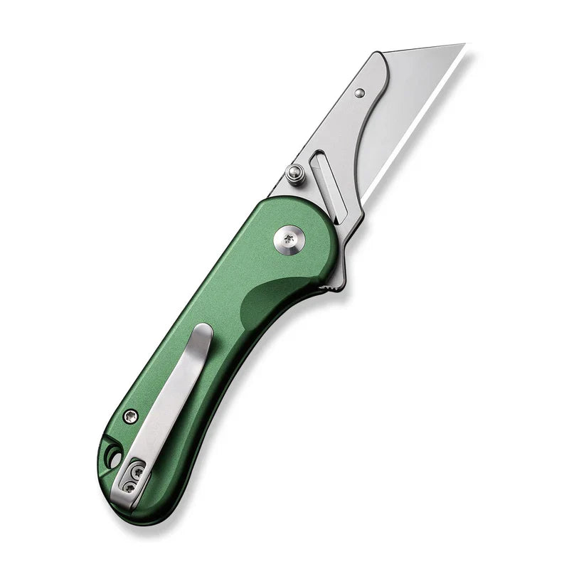 We Knife Co Ltd Elementum Utility 2.26" 6Cr13 Aluminum Green C23039B-3