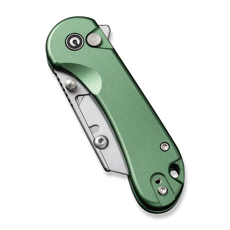 We Knife Co Ltd Elementum Utility 2.26" 6Cr13 Aluminum Green C23039B-3