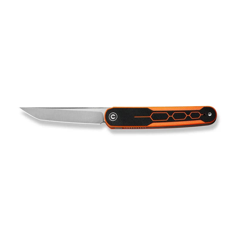 We Knife Co Ltd KwaiQ 2.97" Nitro-V Orange/Black G10 C23015-2