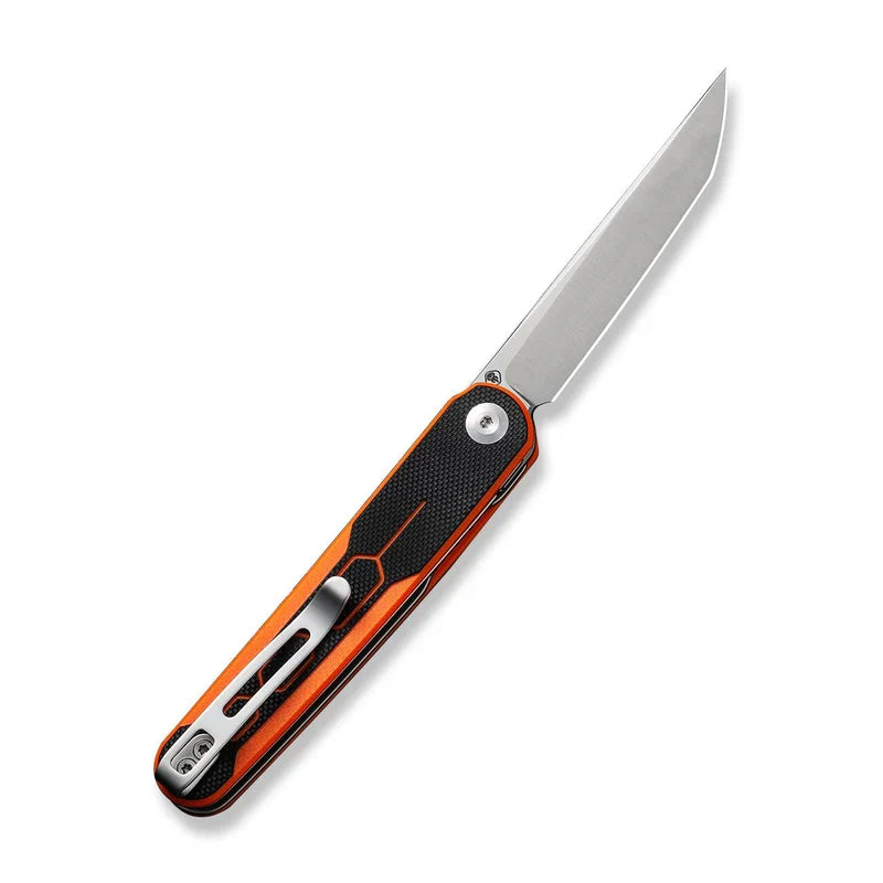 We Knife Co Ltd KwaiQ 2.97" Nitro-V Orange/Black G10 C23015-2
