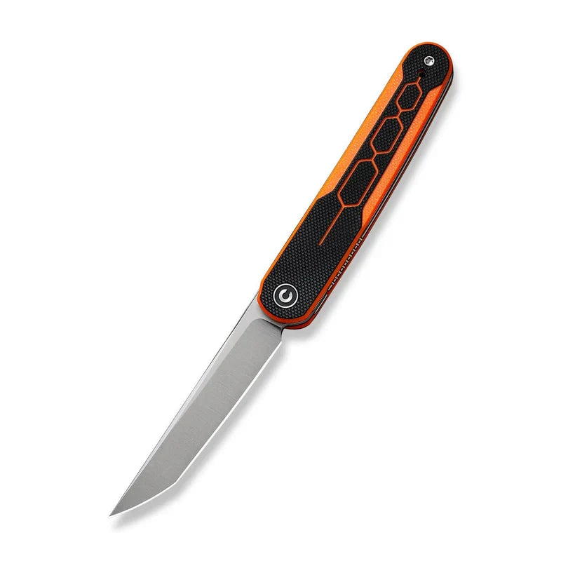 We Knife Co Ltd KwaiQ 2.97" Nitro-V Orange/Black G10 C23015-2