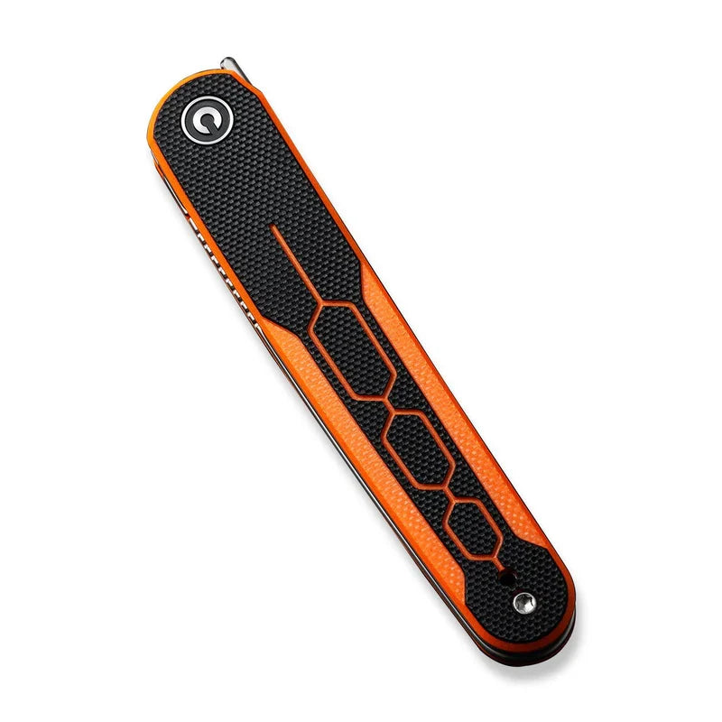 We Knife Co Ltd KwaiQ 2.97" Nitro-V Orange/Black G10 C23015-2
