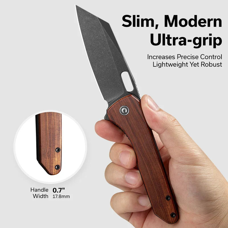 We Knife Co Ltd Nugz 3.17" 14C28N Stainless Steel Black C23060-3
