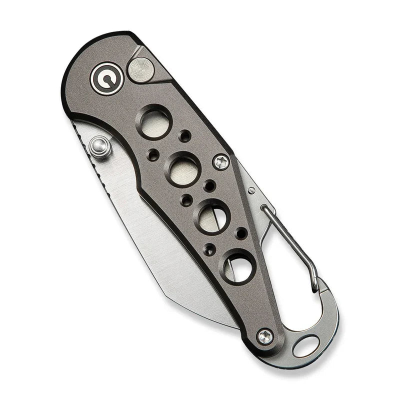 We Knife Co Ltd Pragma 2.2" Nitro-V Aluminum Gray C23062B-2