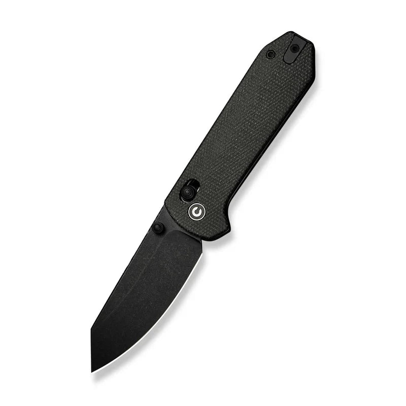 We Knife Co Ltd Yonder 2.88" 14C28N Dark Green Canvas Micarta C23073B-1