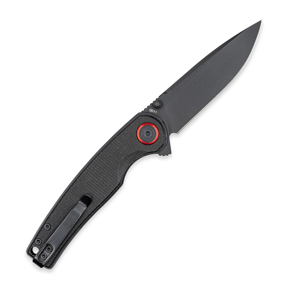 CobraTec Knives Samson 3.25" D2 Blade Black CTSAMSONBLK