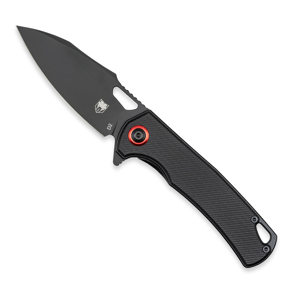 CobraTec Knives Wolverine 3.125" D2 Black Blade Black G-10 Handles CTWOLVERINEBLK