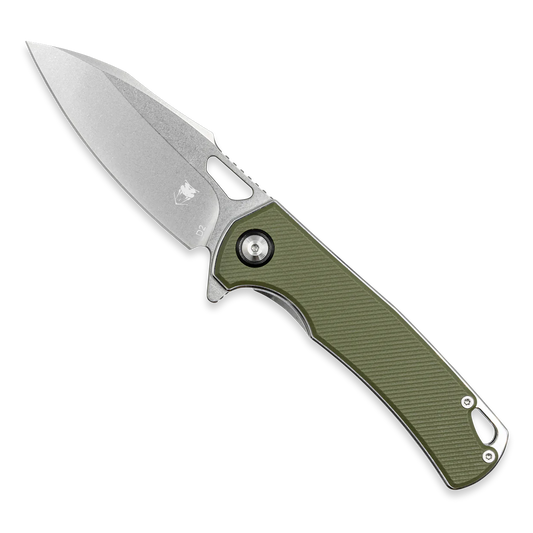 CobraTec Knives Wolverine 3.125" D2 Blade Green G-10 Handles CTWOLVERINEGRN