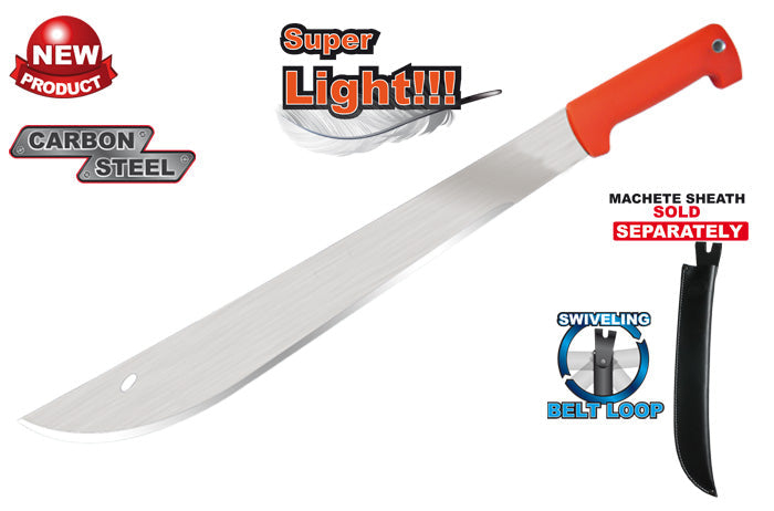 Condor El Salvador Eco-Light Machete 18" and Leather Sheath.