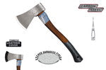 Condor Etched Damascus Greenland Pattern Axe