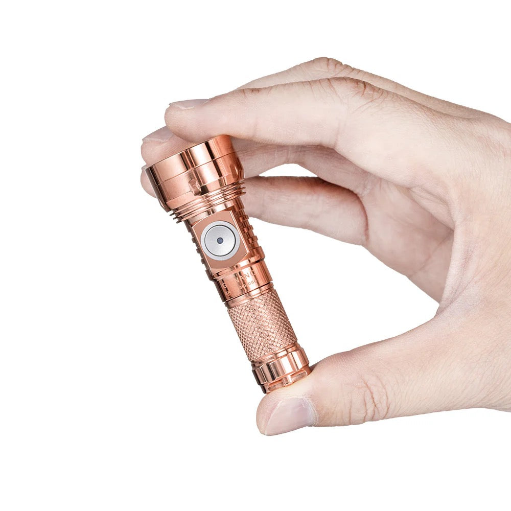 Lumintop GT Nano 3.0 Copper – 700 Lumen USB‑C Rechargeable Mini EDC Flashlight
