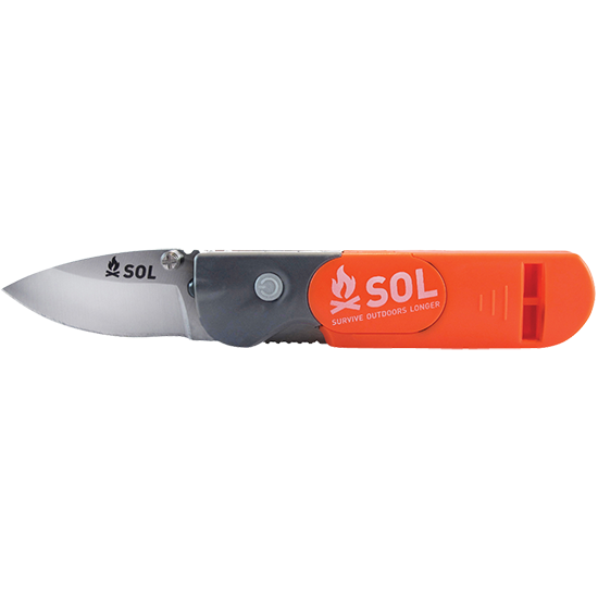 AMK Core Lite Knife, Whistle, LED Combo