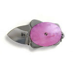 CRKT Turtle Money Clip/Pendant Folding Knife - Pink