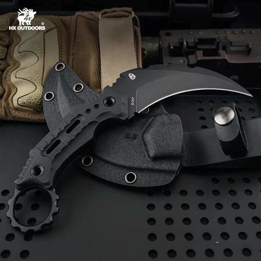 HX Outdoors Shadowfang Claw D-317 with Kydex sheath