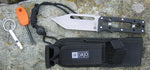 Dajo Survivor Knife w/Firesteel, Whistle, & Sheath