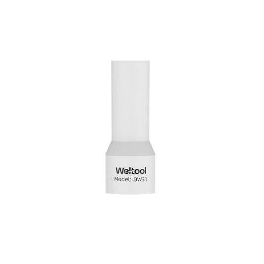 Weltool DW31 diffusion wand for the T17 flashlight, front view