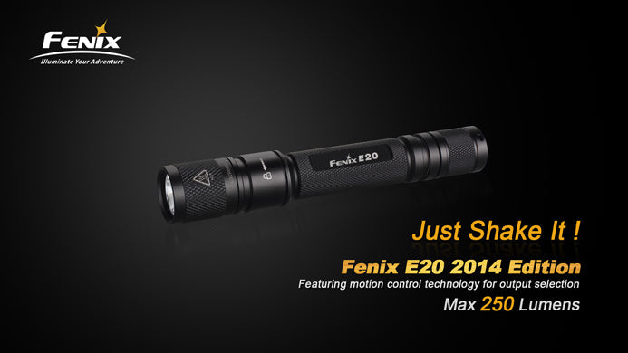 Fenix E20 (2014 Edition) 2 X AA CREE XP-E2 250 Lumen LED Flashlight