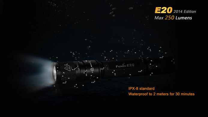 Fenix E20 (2014 Edition) 2 X AA CREE XP-E2 250 Lumen LED Flashlight