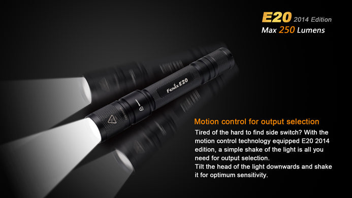 Fenix E20 (2014 Edition) 2 X AA CREE XP-E2 250 Lumen LED Flashlight
